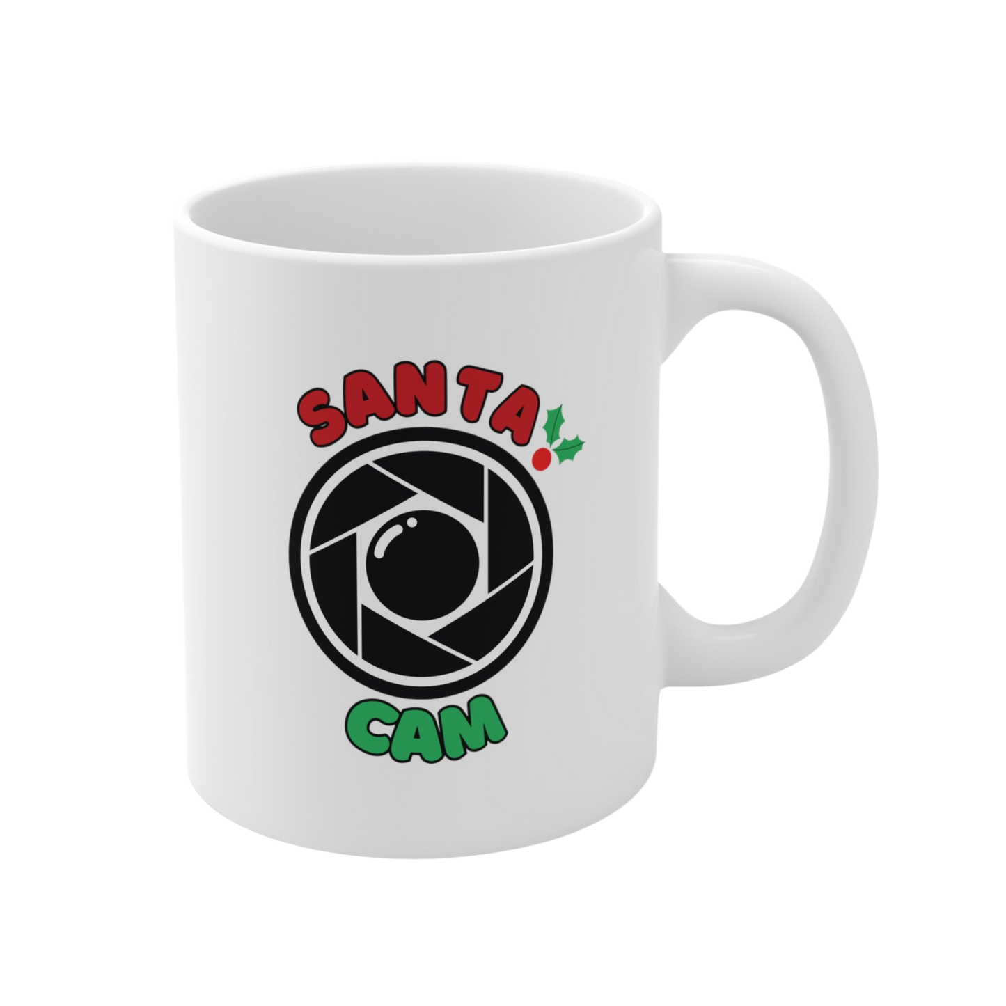 Santa Cam Ceramic Mug
