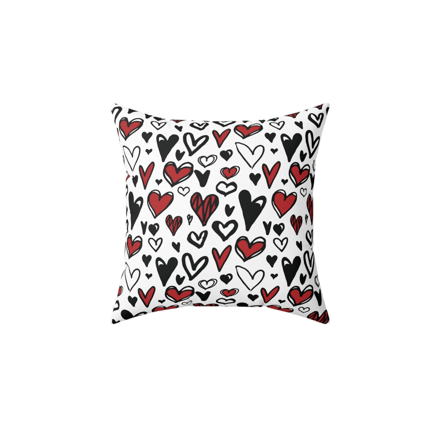 Heart Printed Pillow
