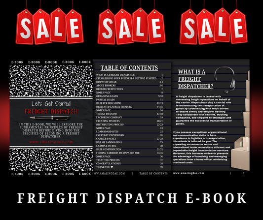 Freight Dispatch E-Book