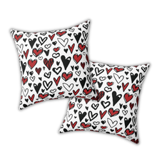 Load image into Gallery viewer, Heart Printed Pillow
