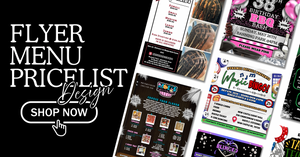 Flyer, Menu & PriceList Design & Prints