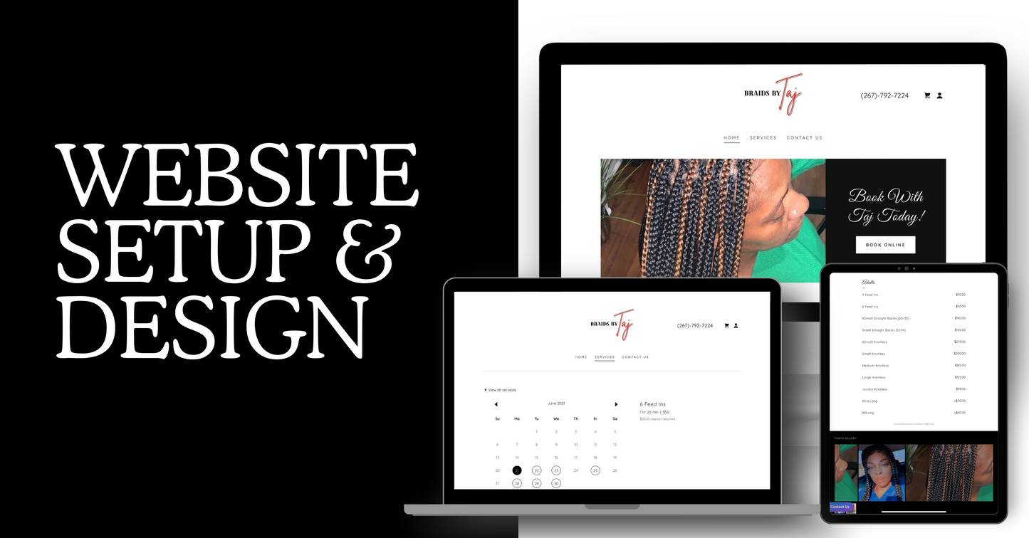 Website Setup & Design