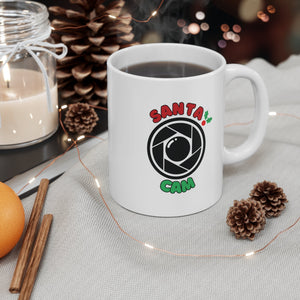 Santa Cam Ceramic Mug