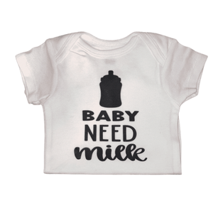 Baby Need Milk Onesie