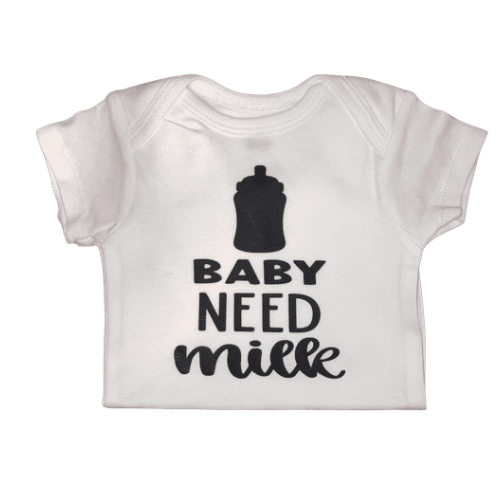 Baby Need Milk Onesie