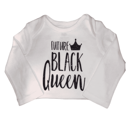 Future Black Queen Onesie